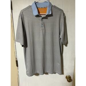 walter hagen golf shirt medium martini pattern